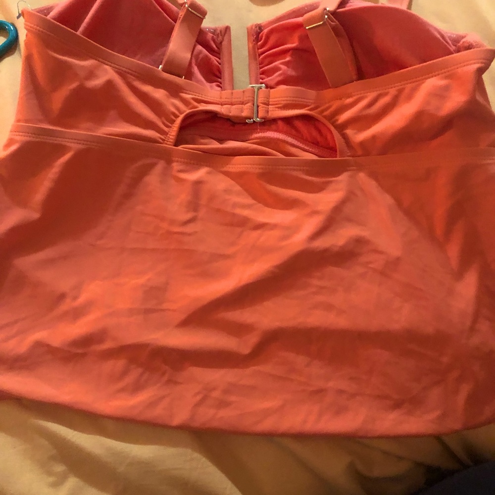 Orange Tankini top